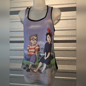 Kikis Charming Graphic Tank Top - Purple